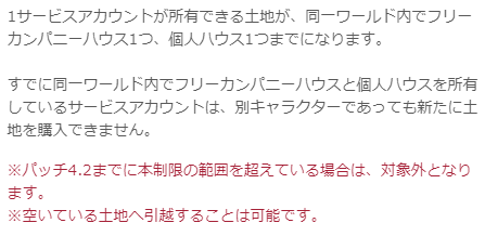 個人ハウスを購入する手順は 最低でもギルっていくら必要